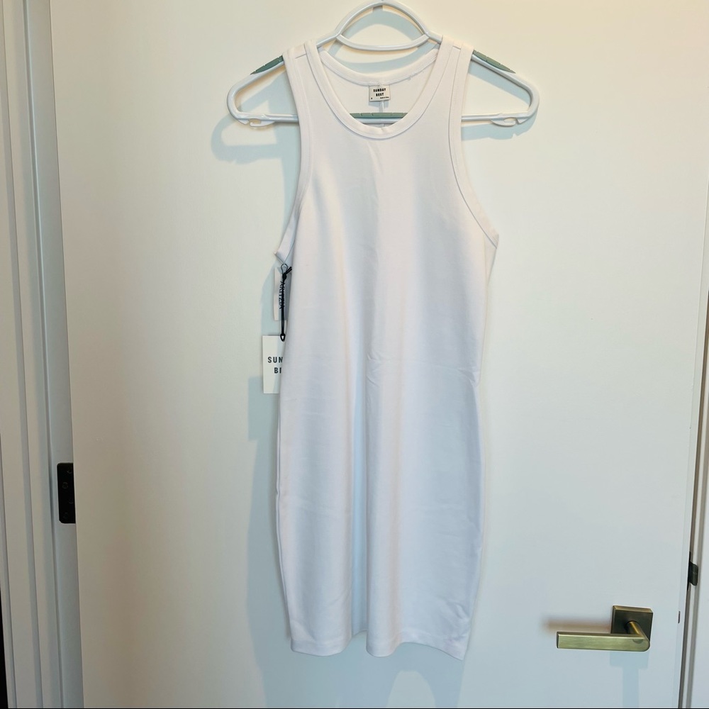 NWT Aritzia Sunday best white melody dress